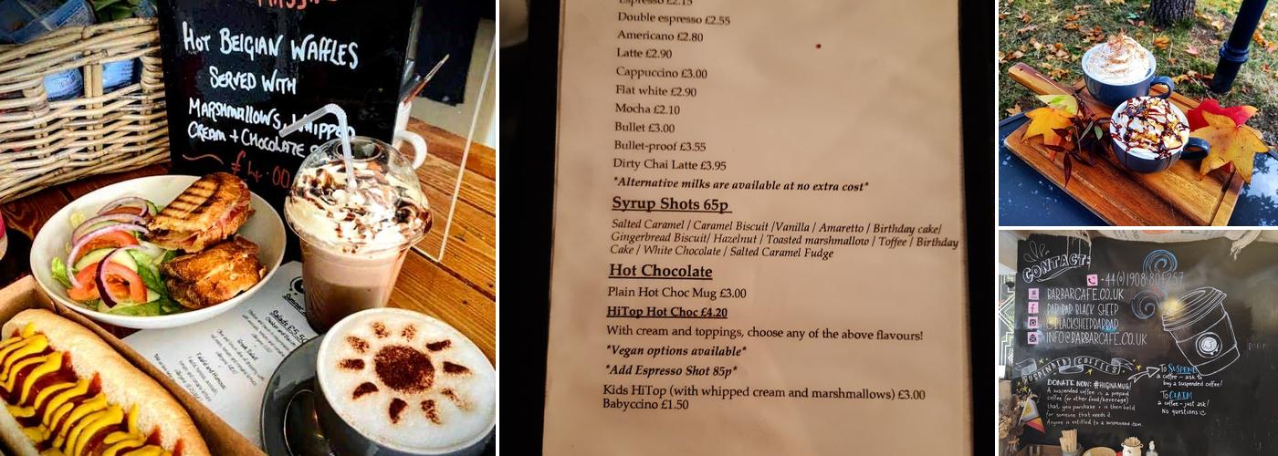 Bar Bar Black Sheep Menu