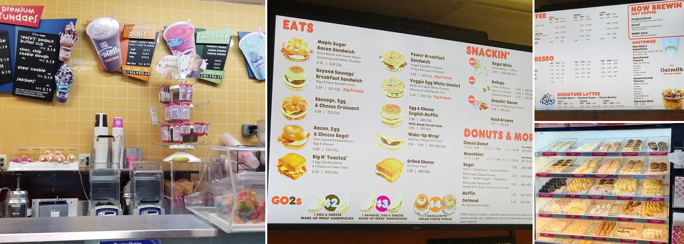 Dunkin' Menu