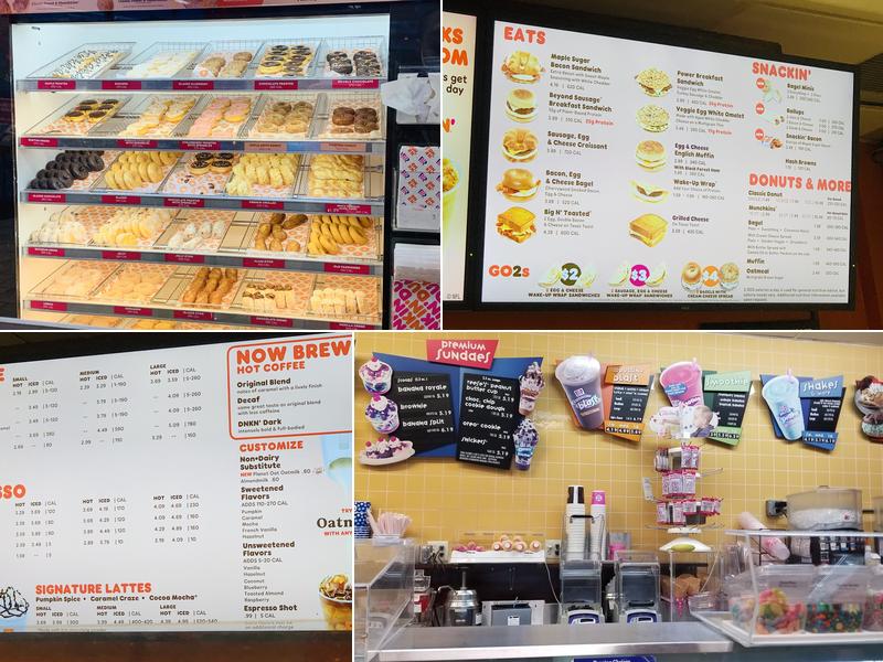 Dunkin' Menu