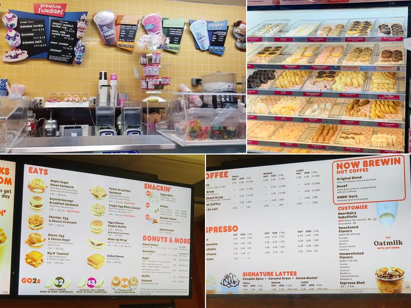 Dunkin' Menu