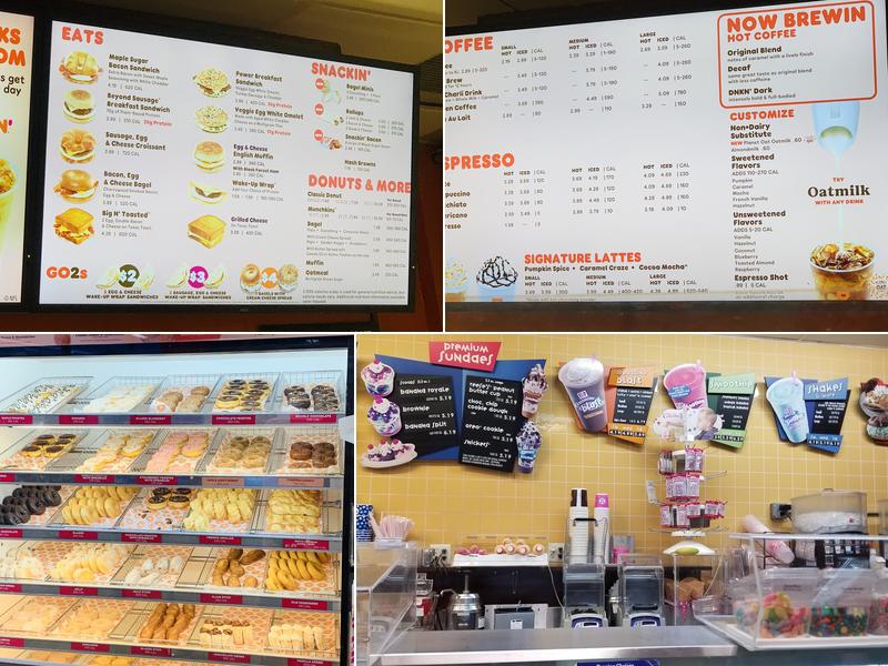Dunkin' Menu