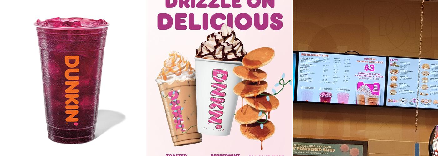 Dunkin' Menu