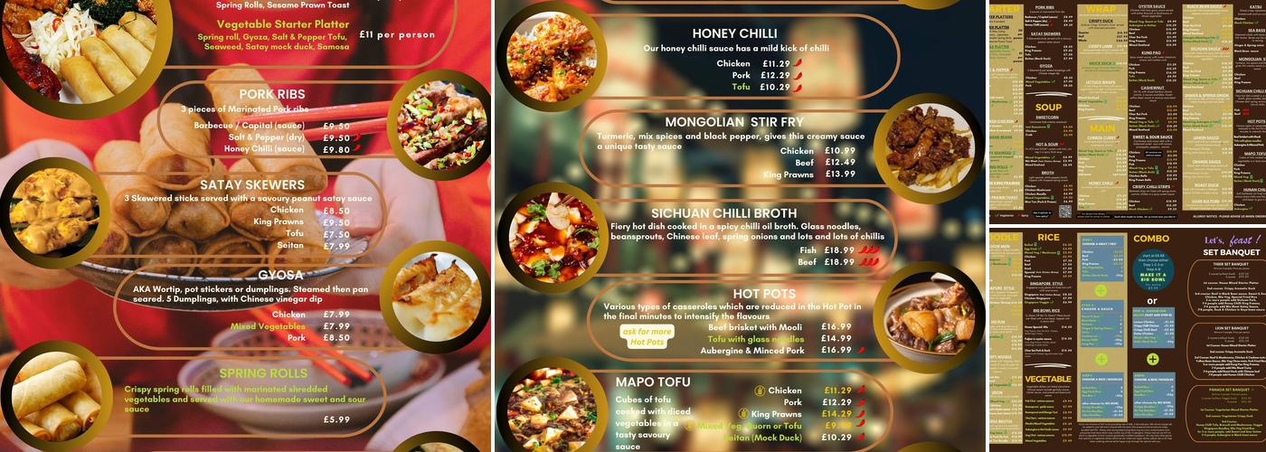 Kam Tong Garden Menu