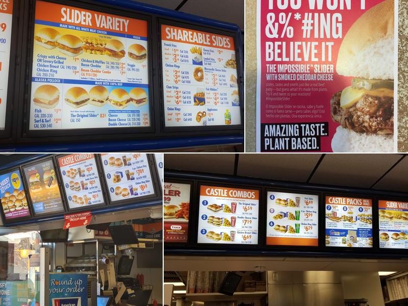 White Castle Menu