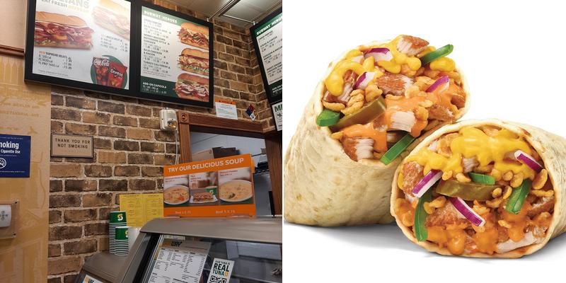 Subway Menu