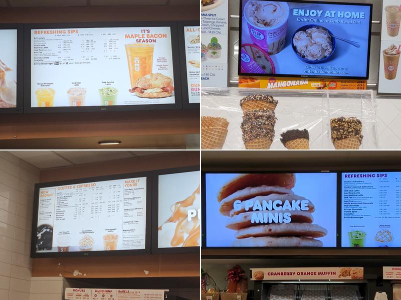 Dunkin' Menu