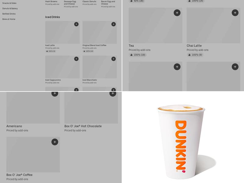 Dunkin' Menu