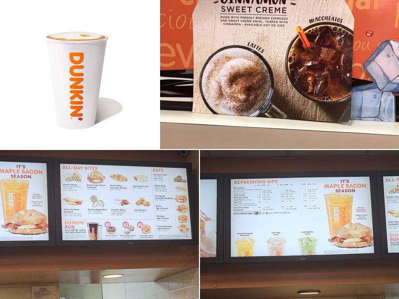 Dunkin' Menu