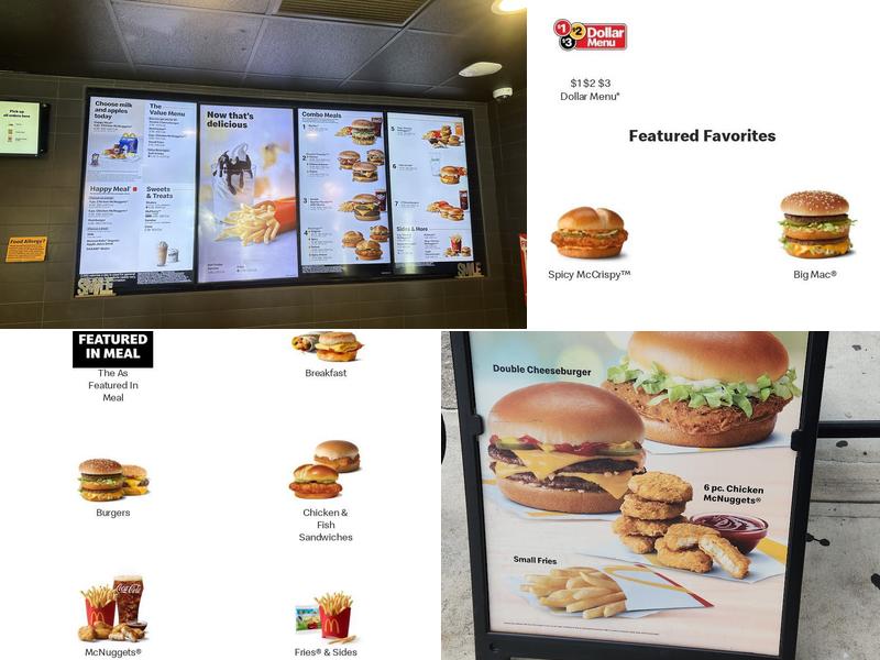 McDonald's Menu