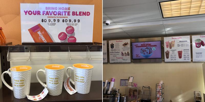 Dunkin' Menu