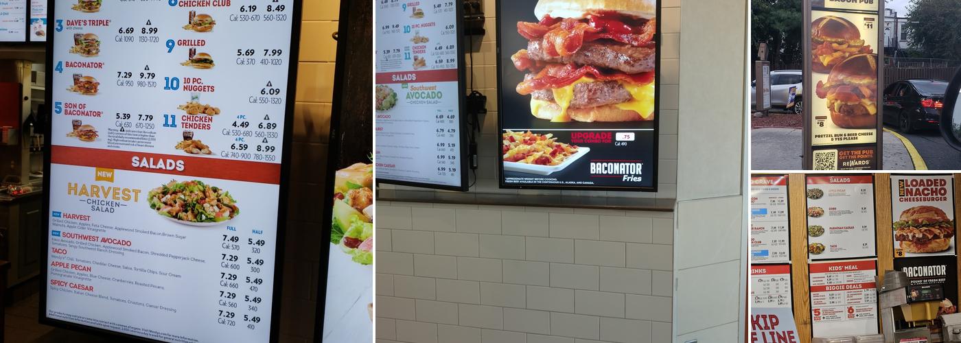 Wendy's Menu