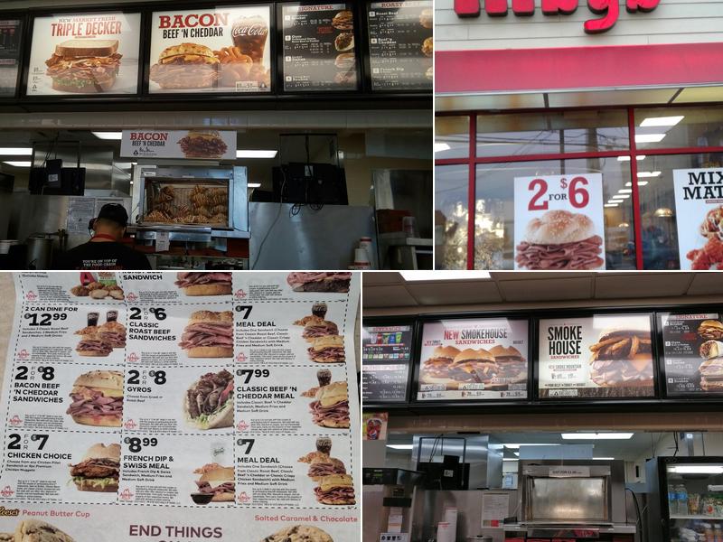 Arby's Menu