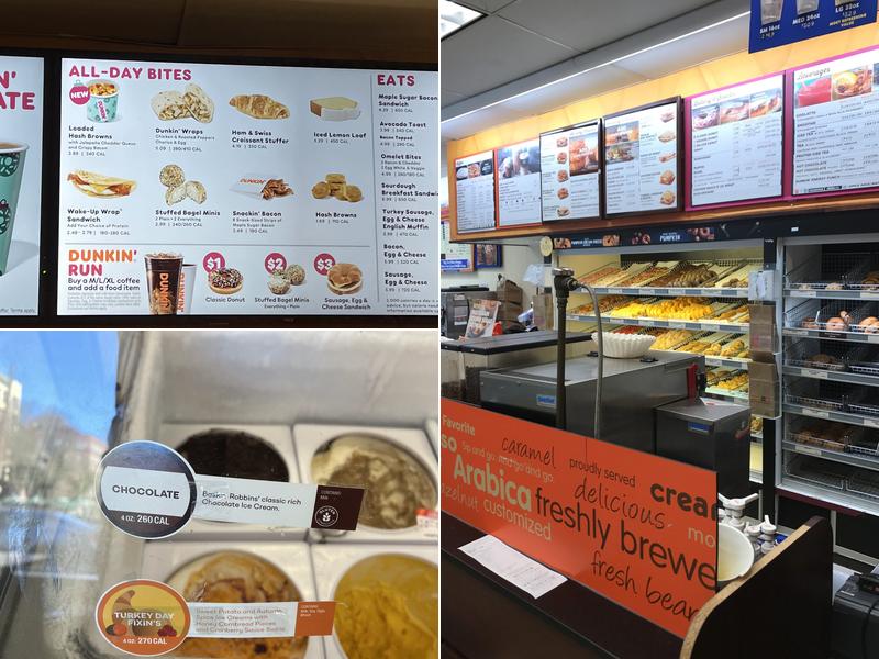 Dunkin' Menu
