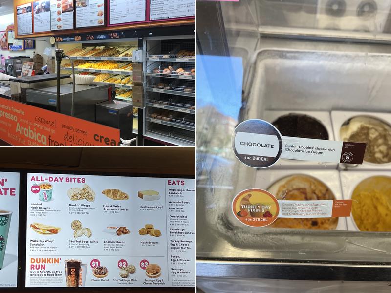 Dunkin' Menu