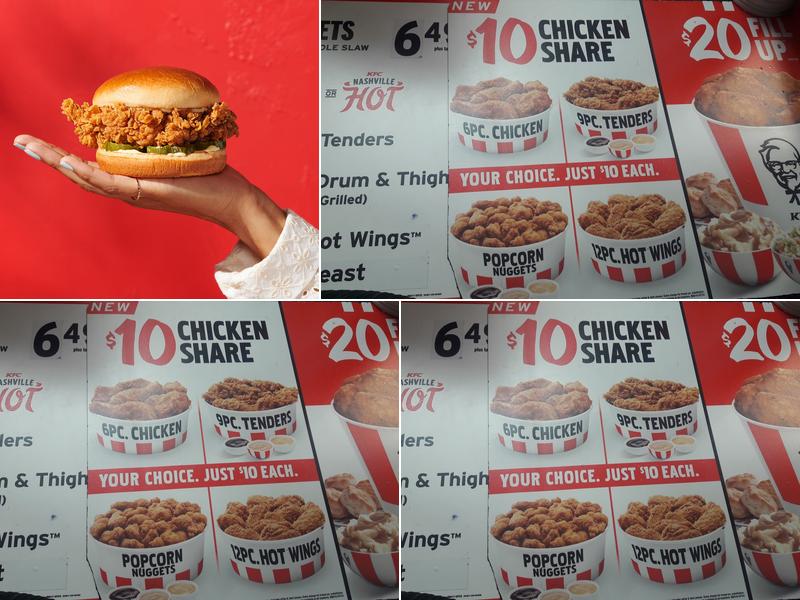 KFC Menu