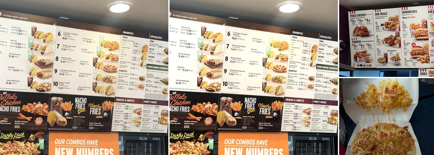 Taco Bell Menu