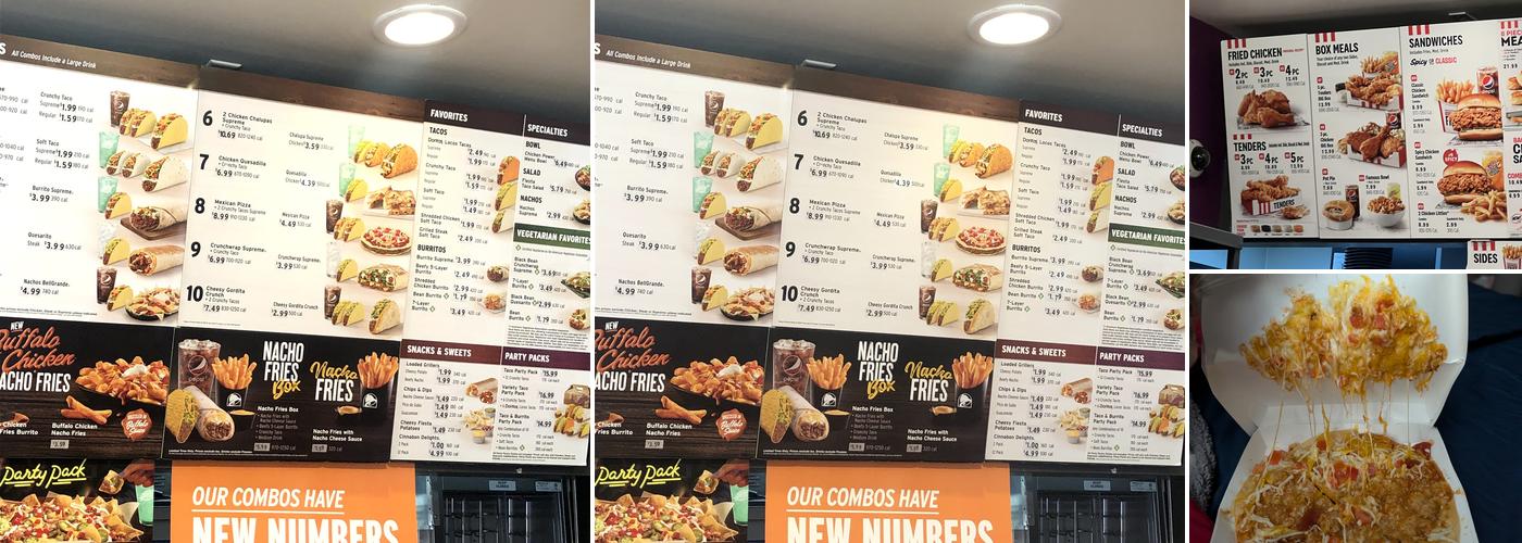 Taco Bell Menu