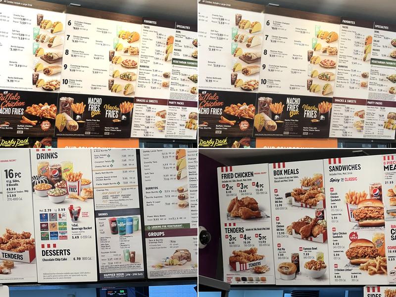 Taco Bell Menu