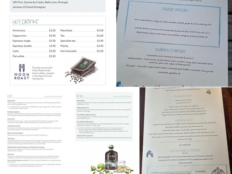 Winning Post Pub & Dining Menu