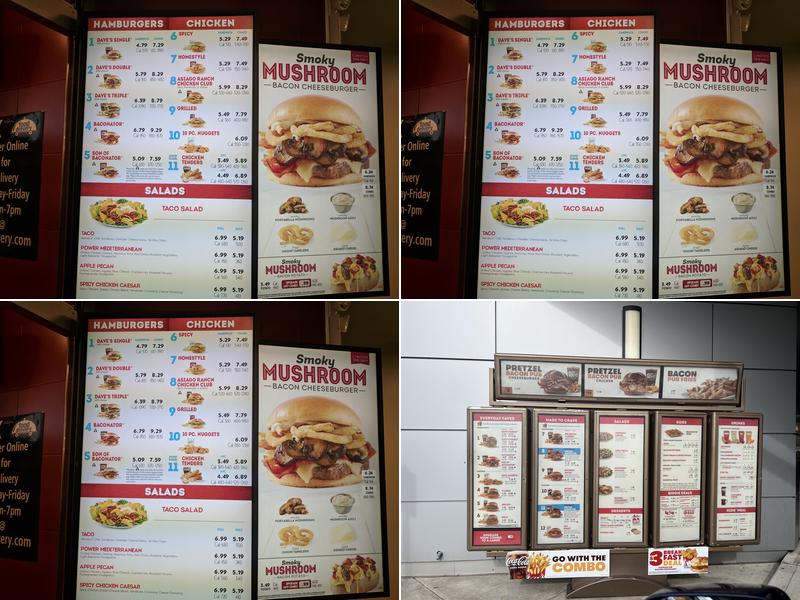 Wendy's Menu