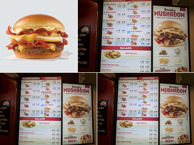 Wendy's Menu