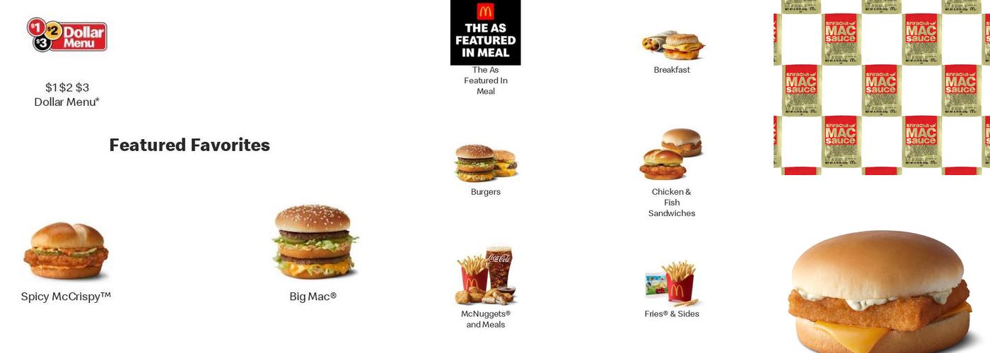 McDonald's Menu