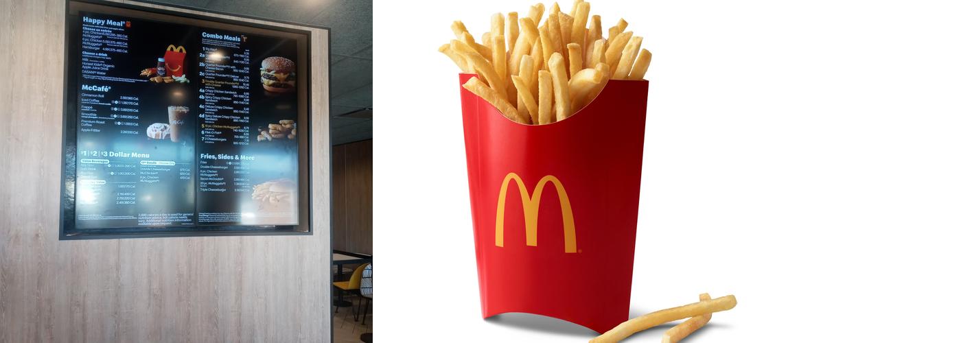 McDonald's Menu