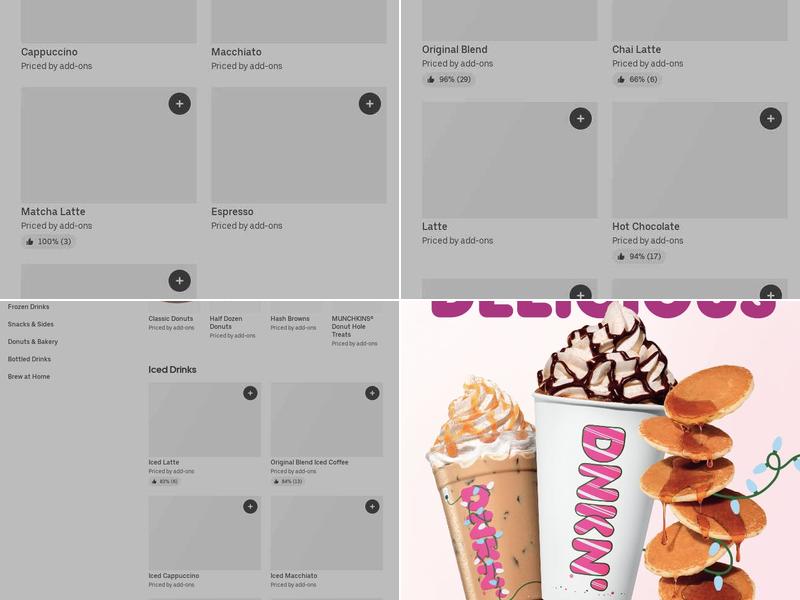 Dunkin' Menu