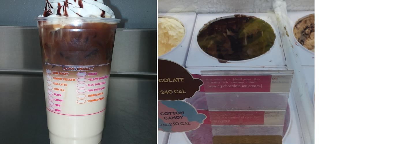 Baskin-Robbins Menu