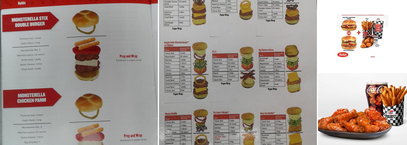 Checkers Menu