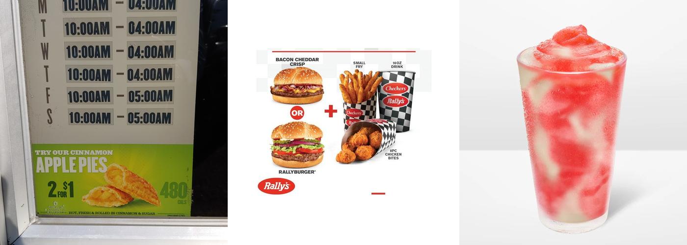 Checkers Menu