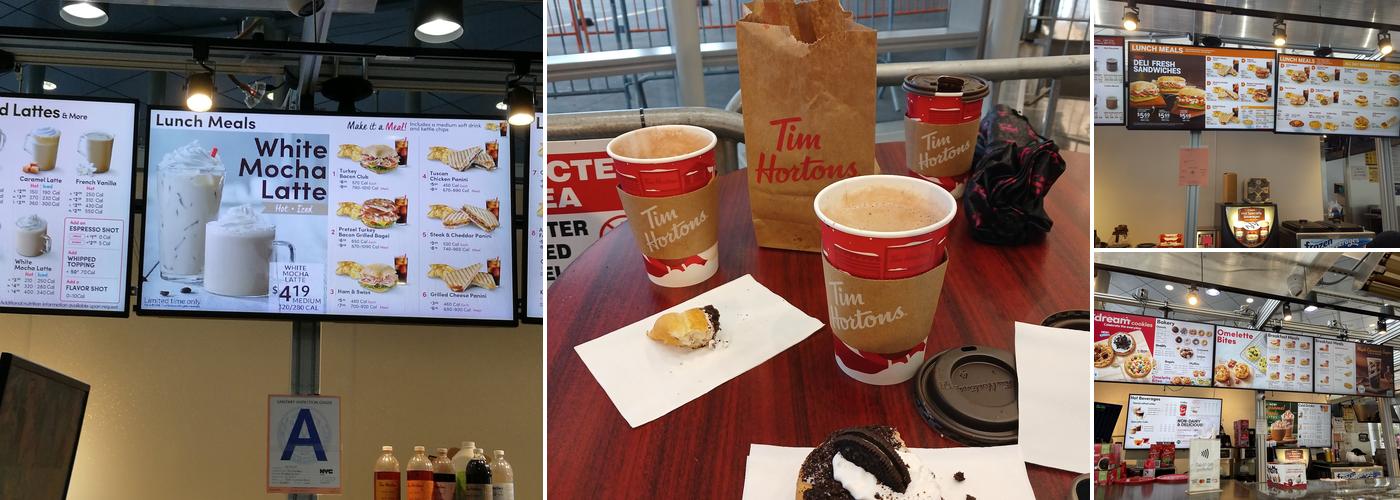Tim Hortons Menu