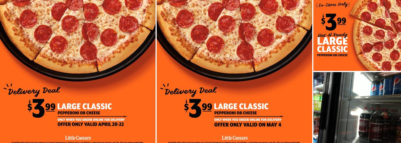 Little Caesars Pizza Menu