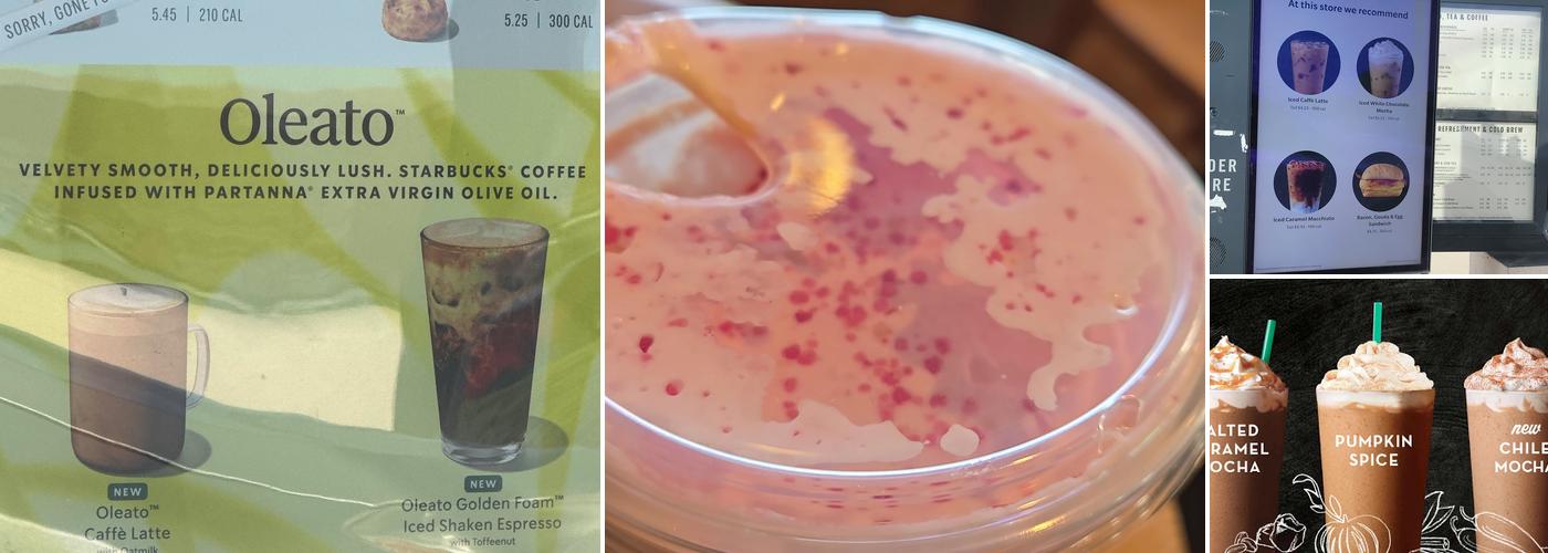 Starbucks Menu