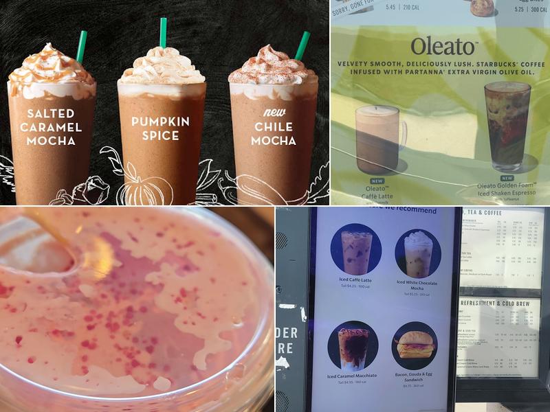 Starbucks Menu