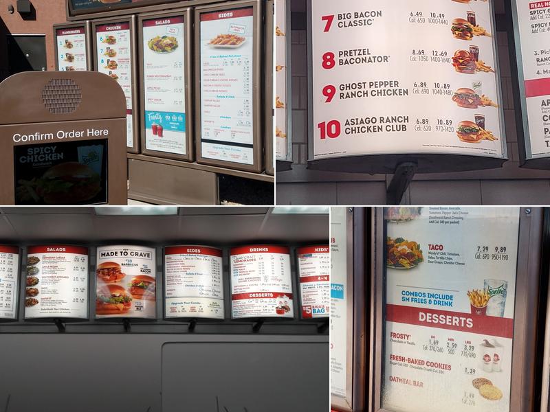 Wendy's Menu