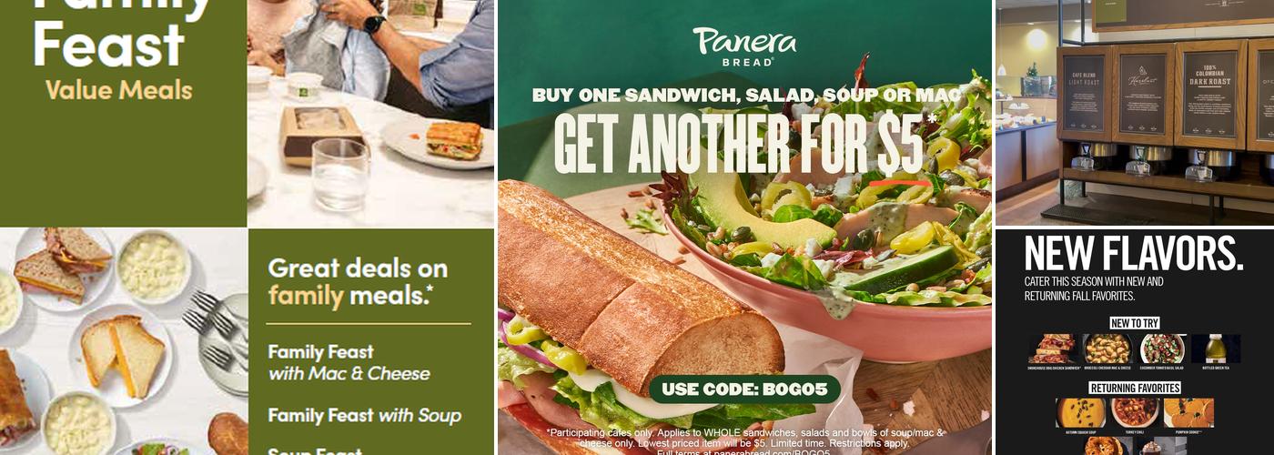 Panera Bread Menu