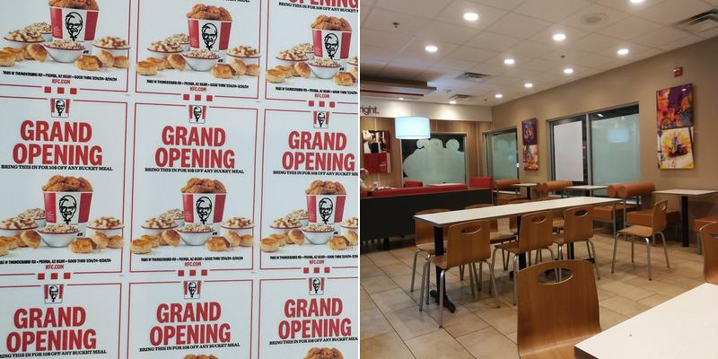KFC Menu