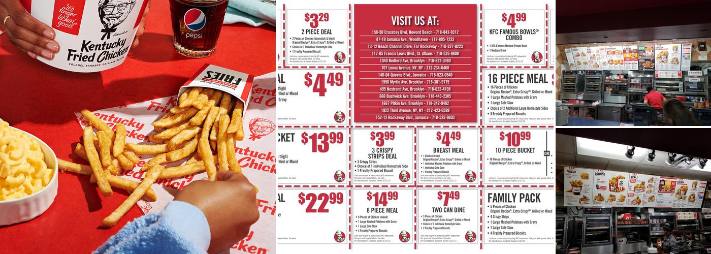 KFC Menu