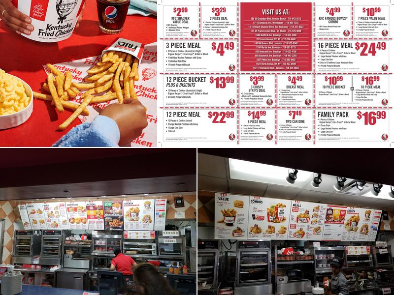 KFC Menu