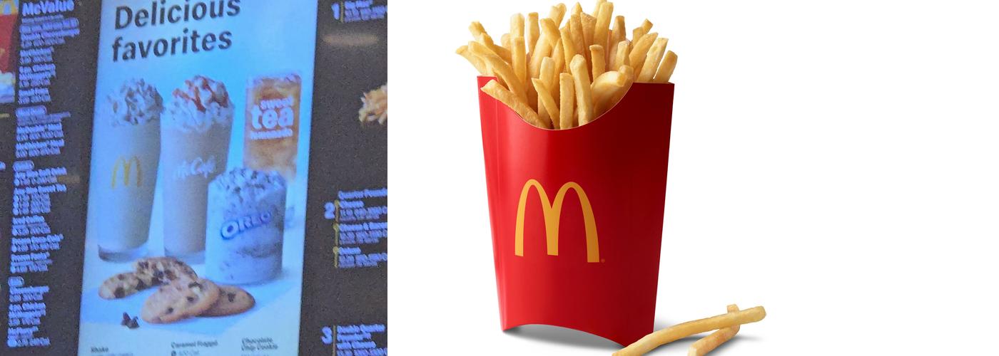 McDonald's Menu