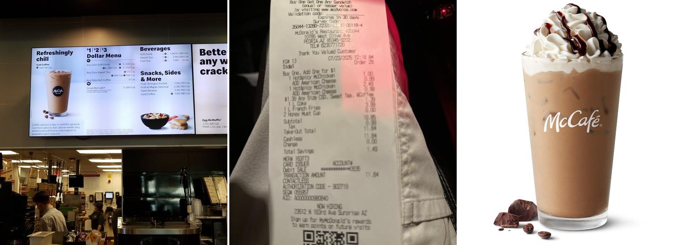 McDonald's Menu