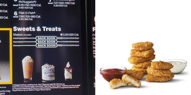 McDonald's Menu