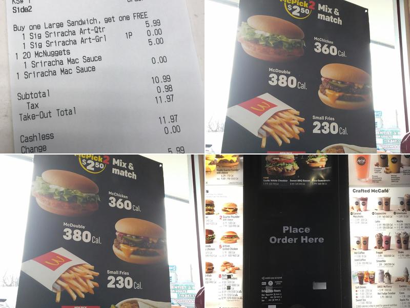 McDonald's Menu