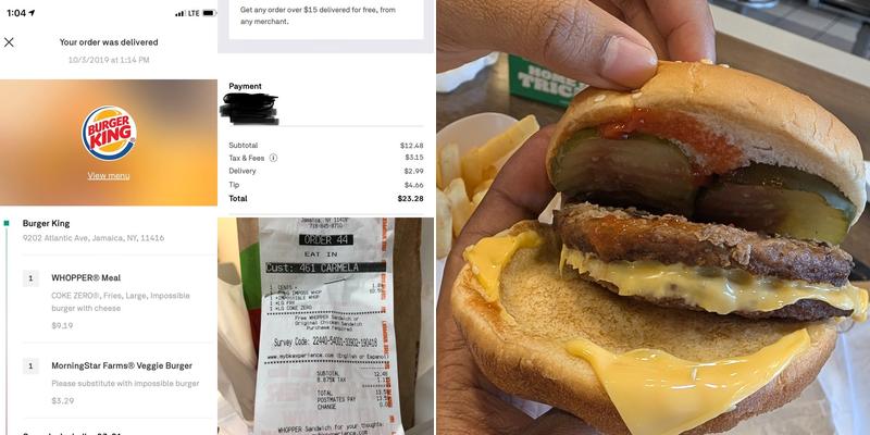 Burger King Menu