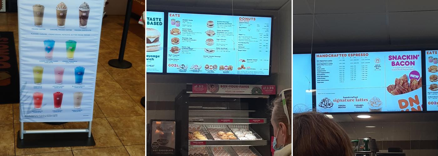Dunkin' Menu