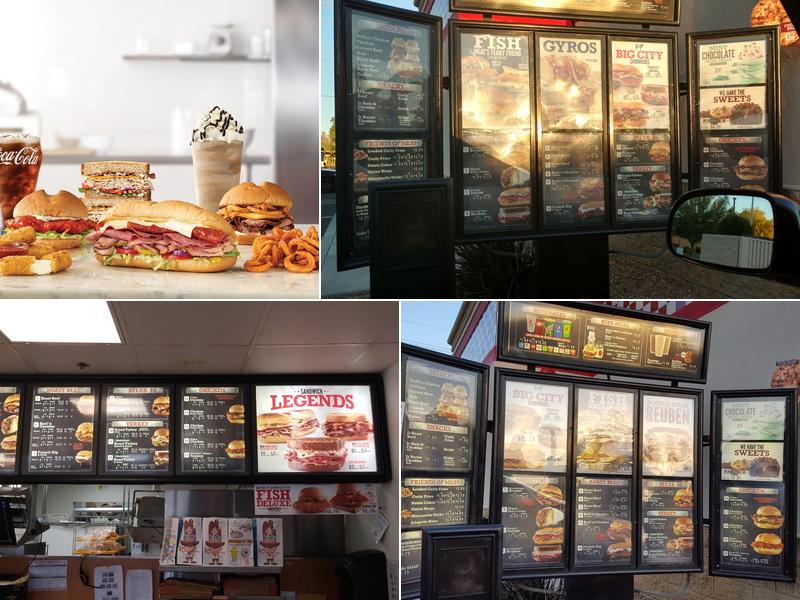 Arby's Menu