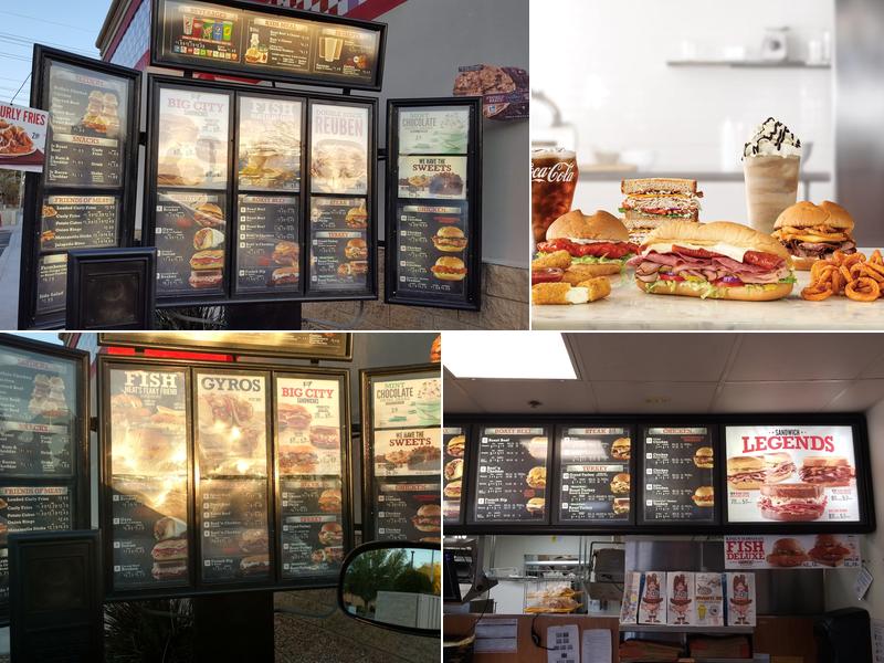 Arby's Menu