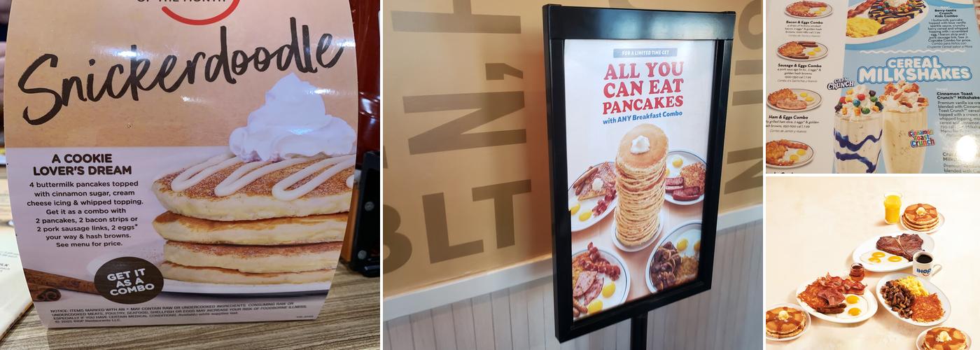 IHOP Menu