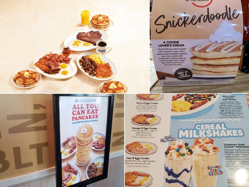 IHOP Menu